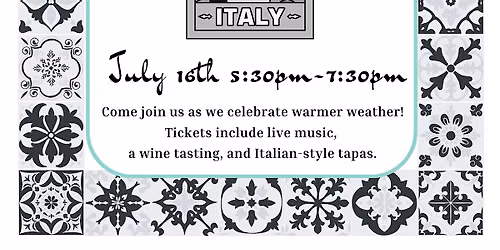 Northern Italian Patio Party