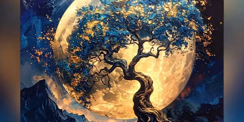 \u2728\ud83c\udf19 Moonlit Tree of Life Painting Class \ud83c\udf19\u2728