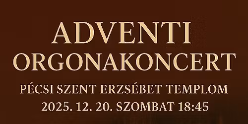Adventi orgonakoncert