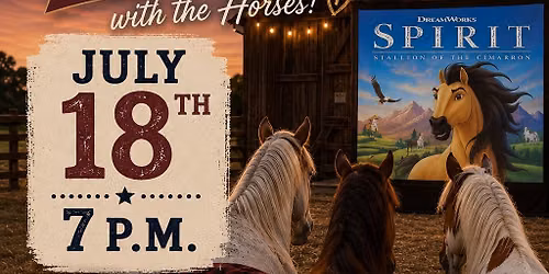 Movie Night the Barn! \ud83d\udc34