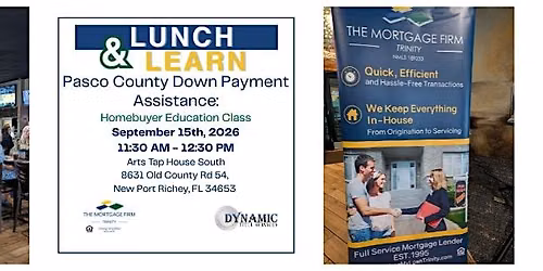 Lunch & Learn: Pasco County Down Payment Assistance
