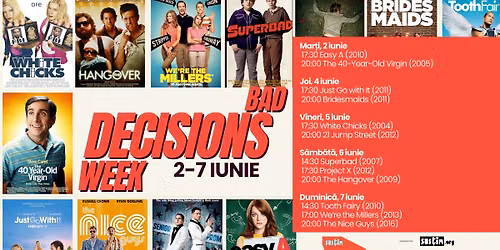 Bad decisions week
