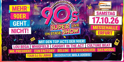 90s Super Show Erfurt 2026