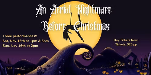 An Aerial Nightmare Before Christmas