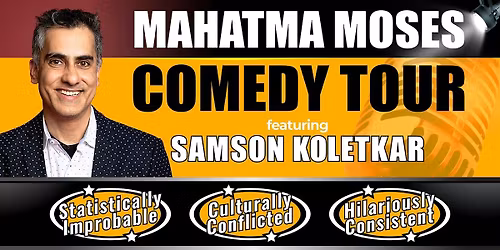 Mahatma Moses Comedy Tour  - Sunday November 23 2025 (San Francisco)