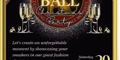 Ginaki Sneaker Ball Christmas Party