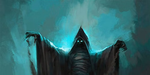 Teen art session - paint a Dementor