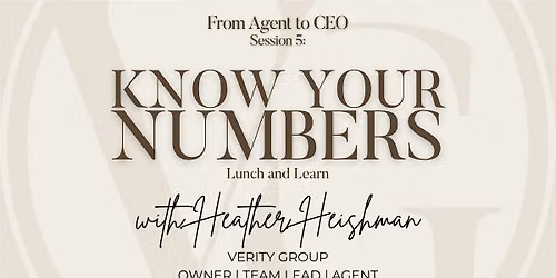 Know Your Numbers