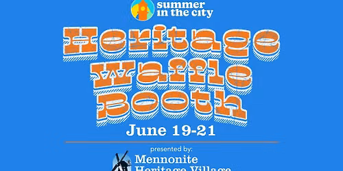 Heritage Waffle Booth at Summer in the City