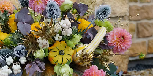 Gather & Arrange: A Floral Pumpkin Workshop