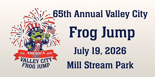 65th Annual Valley City Frog Jump
