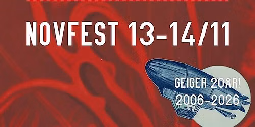 GEIGER - NOVFEST