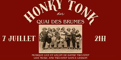 A Honky Tonk Country Dance @ QUAI DES BRUMES