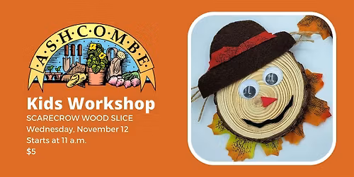 Scarecrow Wood Slice