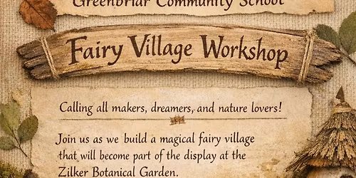 Fairy Village Workshop