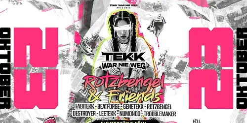 TEKK WAR NIE WEG pres. ROTZBENGEL & FRIENDS