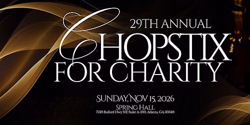 2026 Chopstix for Charity Gala