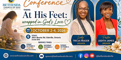 At His Feet: Wrapped in God's Love - Bethesda Women's Ministry Conference