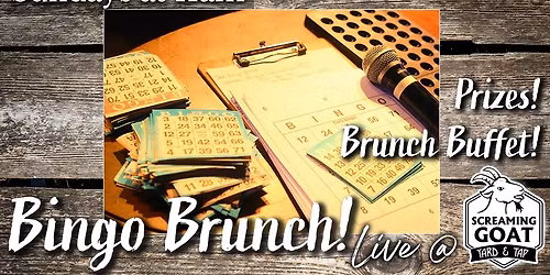 Bingo Brunch :: LIVE @ THE GOAT