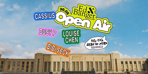 ED BANGER Open Air \u2022 Gare Du Nord