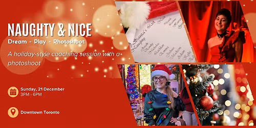 Dream, play, photoshoot! Naughty & Nice