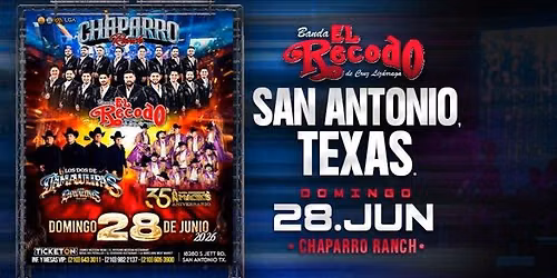 BANDA EL RECODO, LOS DOS DE TAMAULIPAS & MAS