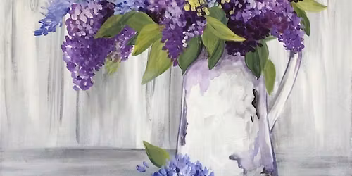 "Spring Lilacs" Paint Craze @ Skyline Beer Co *  Tues May 12 * 6:30-8:30 pm