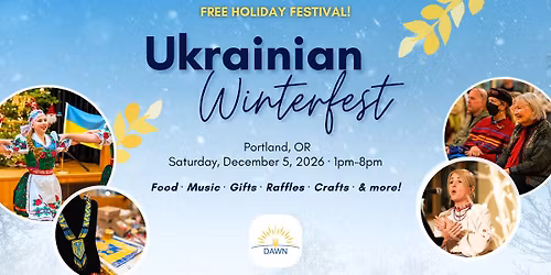 Ukrainian Winterfest 2026 in Portland