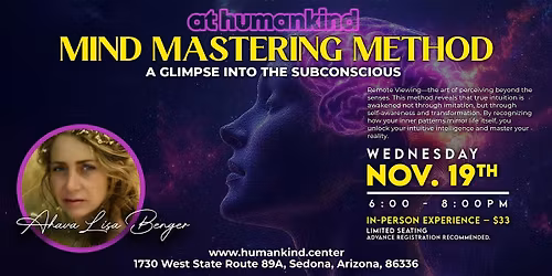 Mind Mastering Method: A Glimpse Into the Subconscious