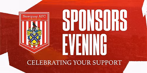 Sponsors Evening - Newquay AFC