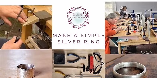 Make a simple silver ring - jewellery making workshop.
