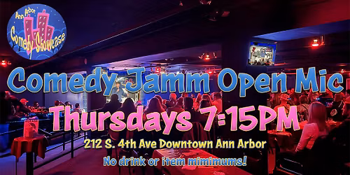 Comedy Jamm Open Mic