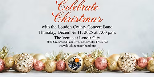 Celebrate Christmas with the Loudon County Concert Band
