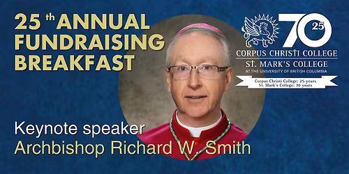Celebrate our Anniversaries at the 25th Annual Fundraising Breakfast!