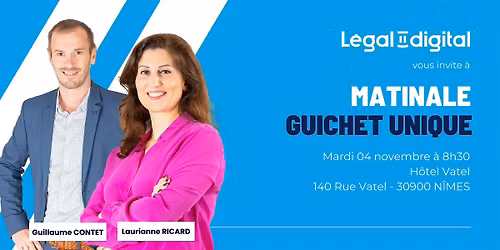 Matinale Guichet Unique \u00e0 N\u00eemes  - mardi 4 novembre 2025 d\u00e8s 8h30