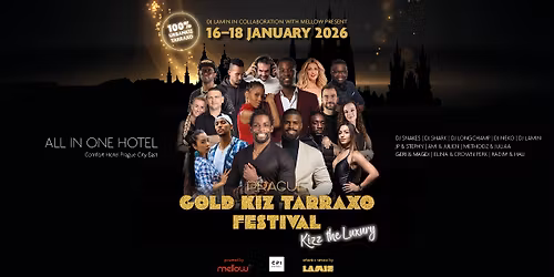 Prague GOLD KIZ TARRAXO FESTIVAL by DJ LAMIN