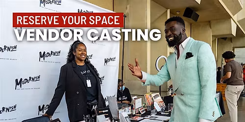 Vendor Space for Top  runway Show &  Market