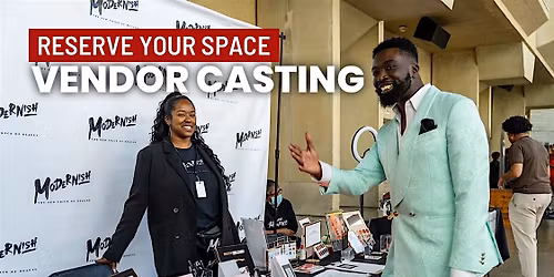 Vendor Space for Top  runway Show &  Market