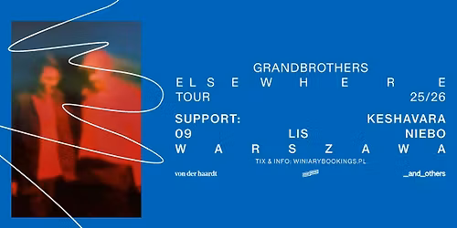 GRANDBROTHERS + Keshavara \/ 09.11.25 \/ Niebo, Warszawa