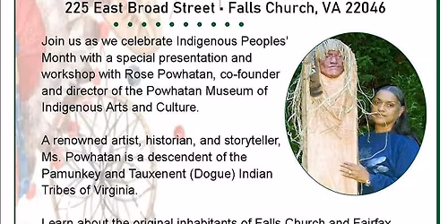 Free Workshop:  Who Came Before Us  on This Land  \u2022 Why It Matters