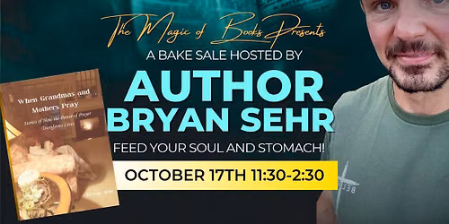 Author Bryan Sehr Signing & Bake Sale