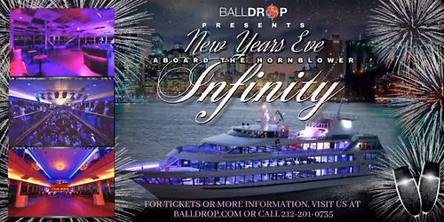 Balldrop.com Presents NYC Hornblower Infinity New Year's Eve Party Cruise