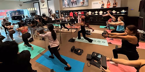 Free Yogalates & Shopping Event at Fabletics inside Garden State Plaza