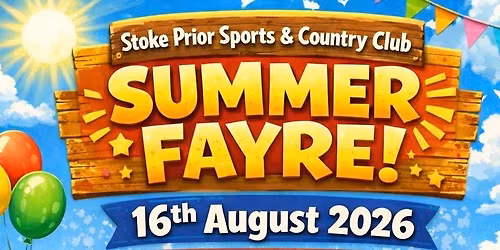 Stoke Prior Summer Fayre