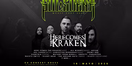 HERE COMES THE KRAKEN - GDL SUENA 2026