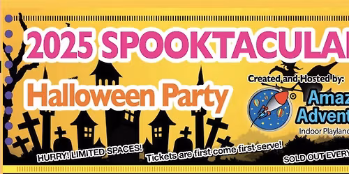 Halloween Spooktacular WOLFEDALE at Amazing Playland  - 24th Oct 5-6:30pm