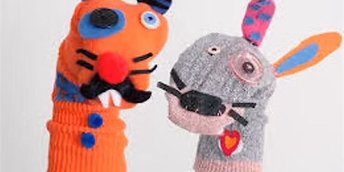 Art Afternoon with Alex - Fine Art Sock Puppets