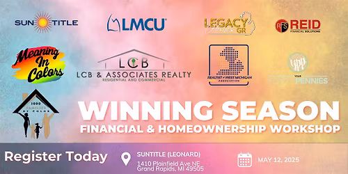 Winning season Financial & Homeownership workshop (Meaning in Colors)