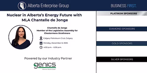Nuclear in Alberta\u2019s Energy Future with MLA Chantelle de Jonge