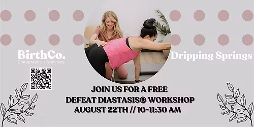 Dripping Springs Defeat Diastasis Workshop